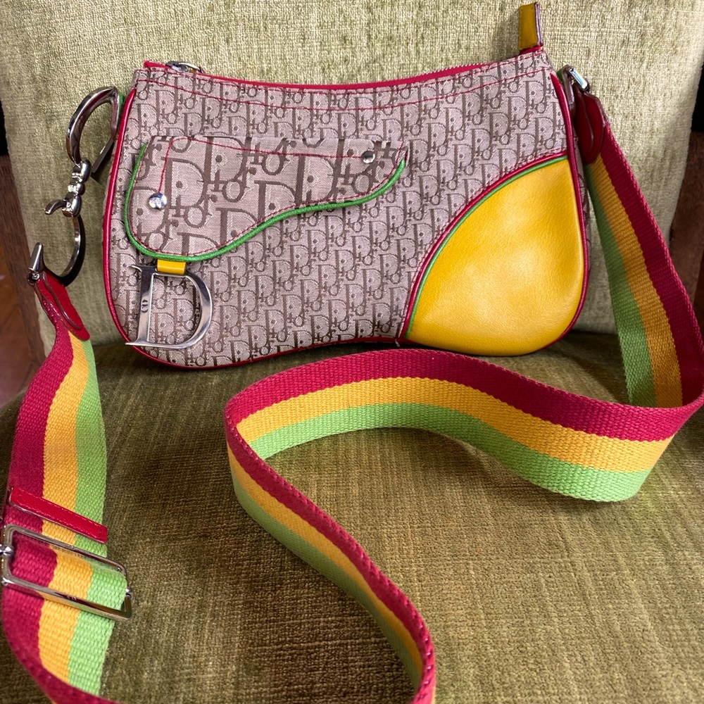 Christian Dior Rasta Trotter Crossbody